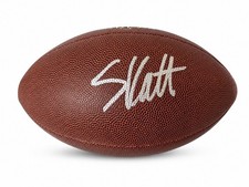 Cam Skattebo of NY New York Giants Signed Autographed NFL Football Ball w/ COA