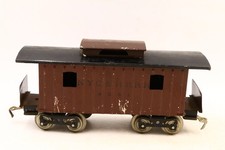 Lionel Prewar Standard Gauge Tinplate 117 NYC & HRRR 4351 Caboose