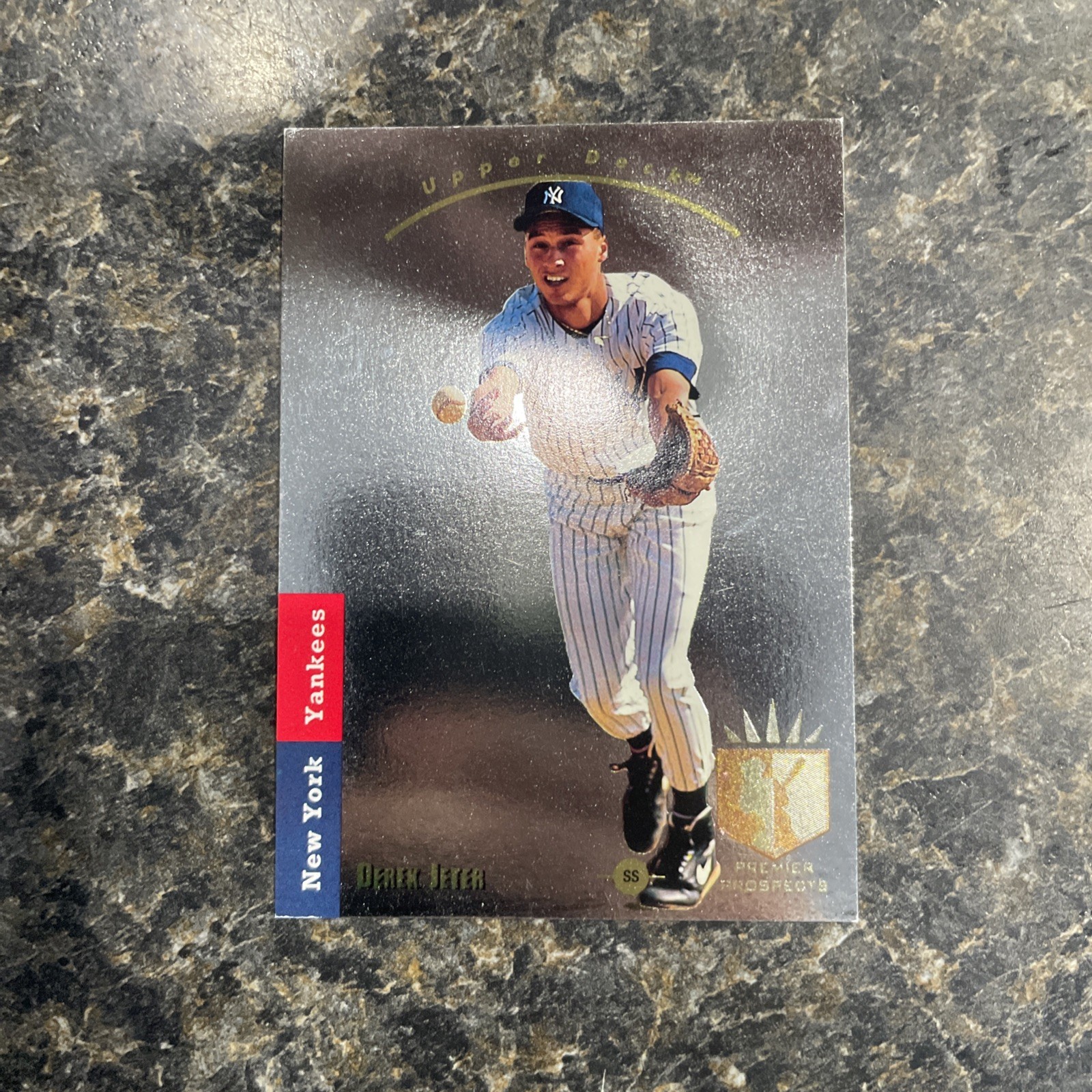 1993 Upper Deck SP DEREK JETER Premier Prospects Rookie RC Foil #279 - Yankees