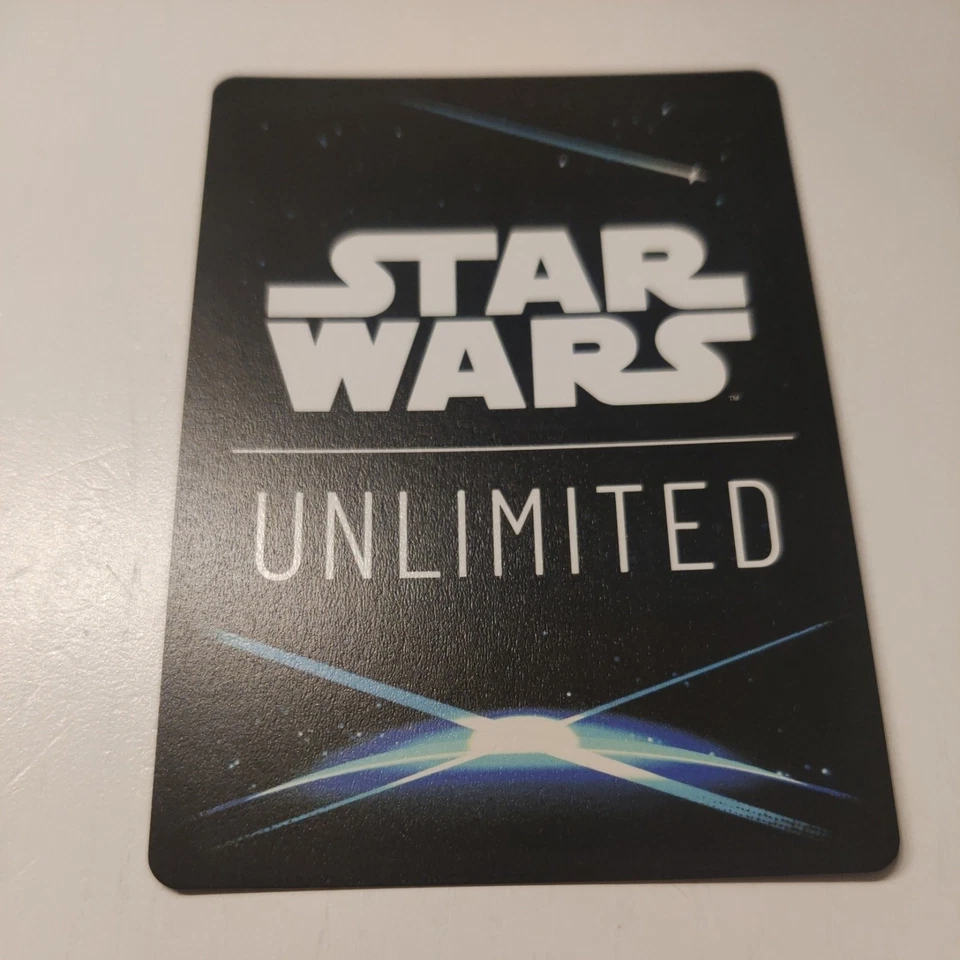 Star Wars Unlimited Planetary Bombardment Sector Qualifier Promo legendary Card - Bild 2 von 2