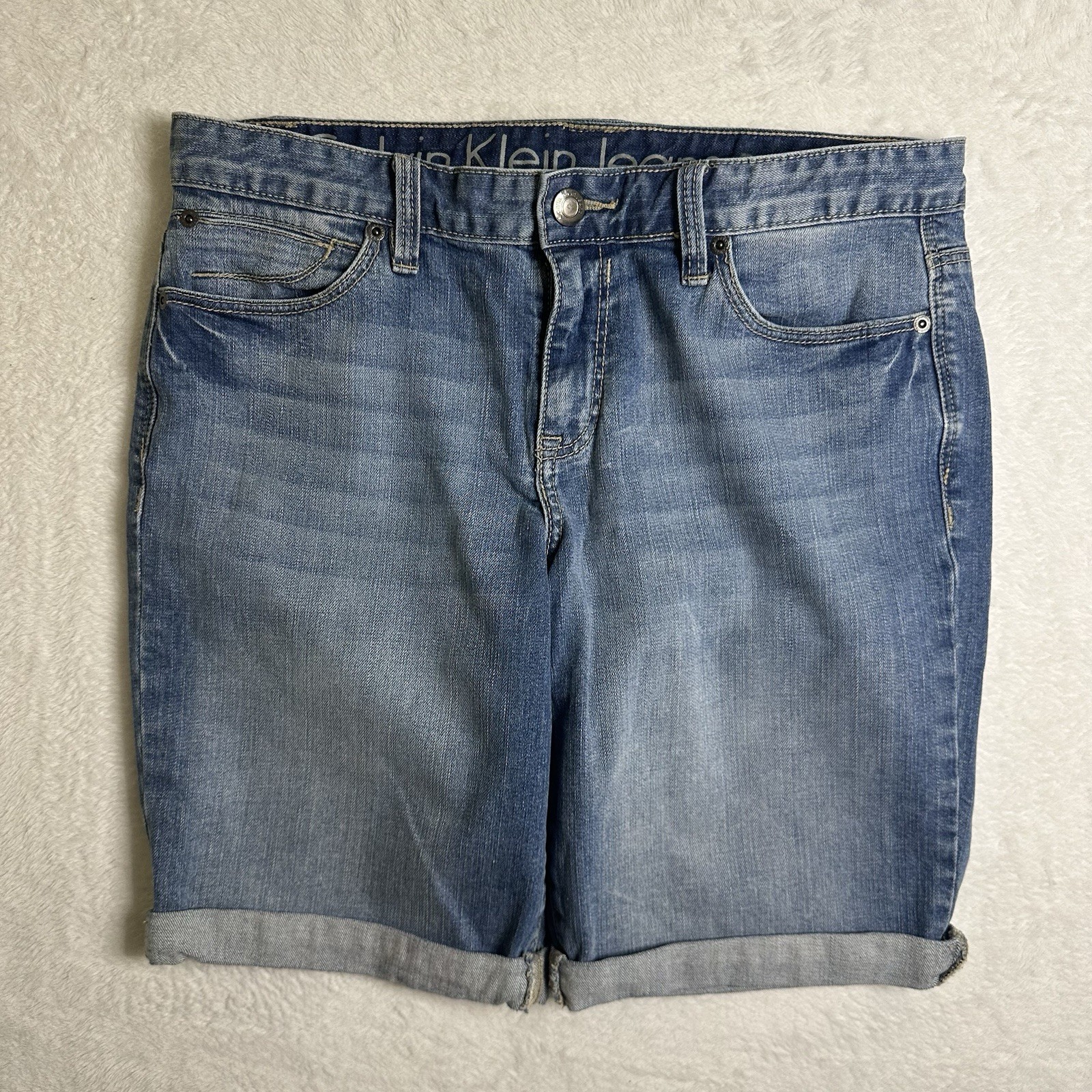 Mid Rise Cuffed Bermuda Shorts 8/29 Coastal Cowgirl Summer