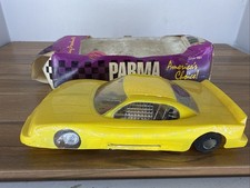 Parma 1:24 Flexi-2 Monte Carlo 4" Slot Car Yellow W/ Original Box