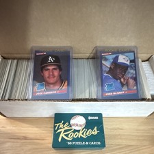 Donruss 1986 Baseball Complete Set (660) Cards 1-660 Canseco PLUS 56 Rookies set