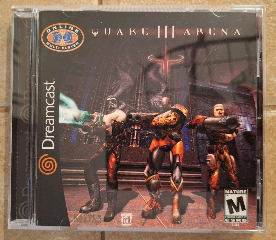 Jeu PC Quake III Arena édition Complète 1999, Boîte Et CD Près Du Neuf, US