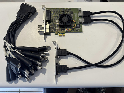 Blackmagic Design Decklink Studio 2 Video Capture Card PCI-E HD/SD-SDI