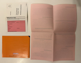 Nintendo NES Spiel Donkey Kong CiB mit T&uuml;te und Kassenbon aus dem Gesch&auml;ft 1994