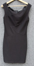 Guess Los Angeles Black Bodycon? Fit Sleeveless Black Dress Lined Stretch Size 8