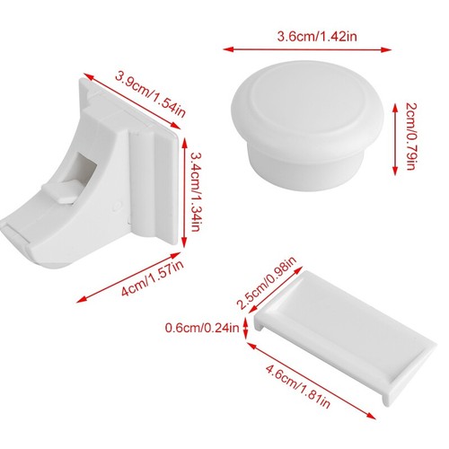 Invisible Child Baby Safety Magnetic Locks Latches Cupboard Drawer Door Lock Kit - Picture 5 of 6