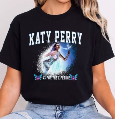 Vintage Katy Perry T-Shirt, Katy Perry The Lifetime World Tour 2025 Fan Shirt