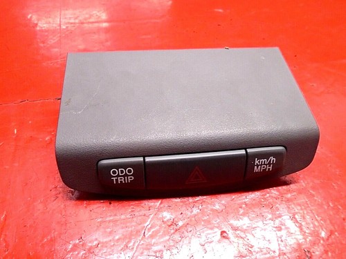 01-03 TOYOTA PRIUS HAZARD ODOMETER TRIPOMETER ODO TRIP K/MH MPH SWITCH GRAY OEM - Foto 2 di 8