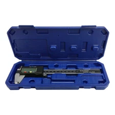 6" 150mm Large LCD Electronic Fraction Fractional Digital Caliper Outside Jaw