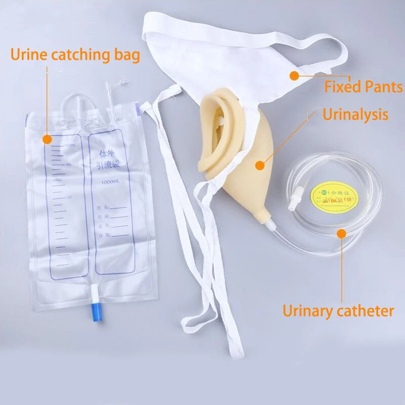 Urine Bag Collector Protable Female Urinal Silicone Urine Funnel Reusable❤
Opens in a new window or
