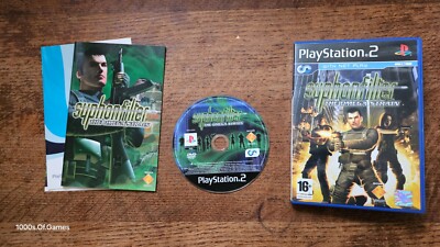 SONY PLAYSTATION 2 PS2 - SYPHON FILTER THE OMEGA STRAIN #RG10 CIB