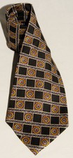 BURBERRYS - Multi Color - Geometric - 100 PURE SILK Mens NECK TIE Made in USA 
