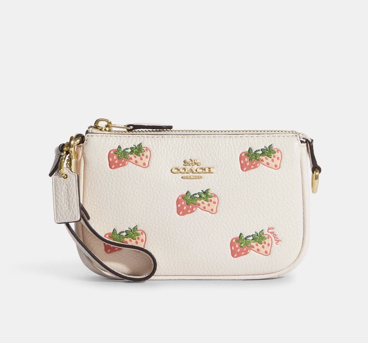 NWT coach Nolita 15 With Strawberry Print CB608 | eBay