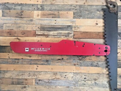 MC CORMICK INTERNATIONAL HARVESTER CO SWATH BOARD KOMBINIERTE TRAKTOR FARM DISPLAY