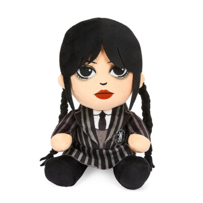 Wednesday Addams Netflix Jenna Ortega 8'' 20 cm Plush Doll Phunny Figur Kidrobot