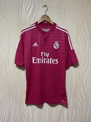 REAL MADRID 2014 2015 AWAY FOOTBALL SHIRT SOCCER JERSEY ADIDAS