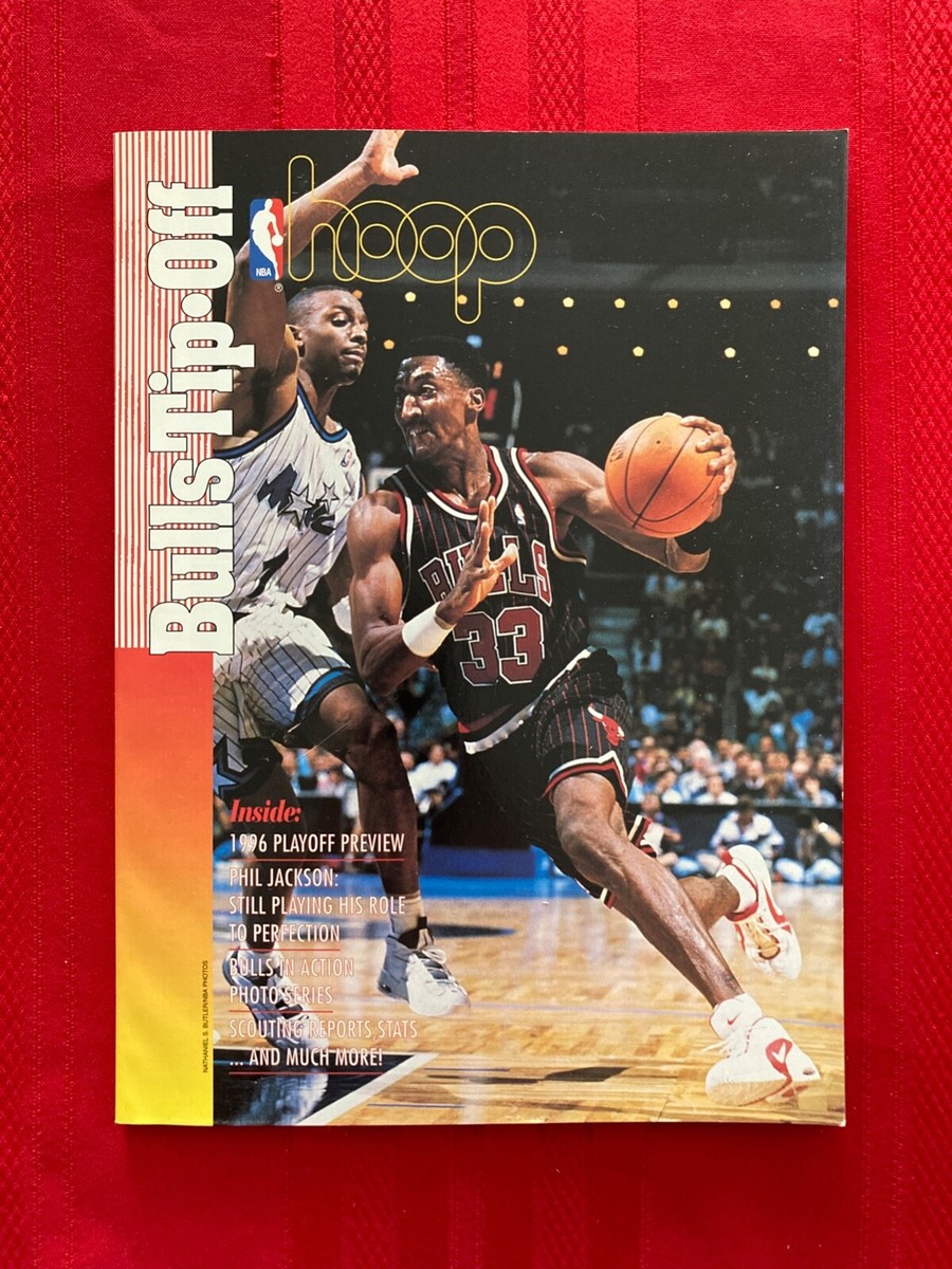 1995-1996 NBA Chicago Bulls program + Hoop supplement / 72-10