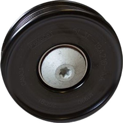 Evan-Fischer Accessory Belt Idler Pulley (Passenger Right Side) For Ford E-Series Van, F-Series Truck & Bronco – 5.0L/5.8L, 60A Alt