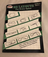 Atlas Model Railroad Co. HO Layouts For Every Space, Level 2, Book 11