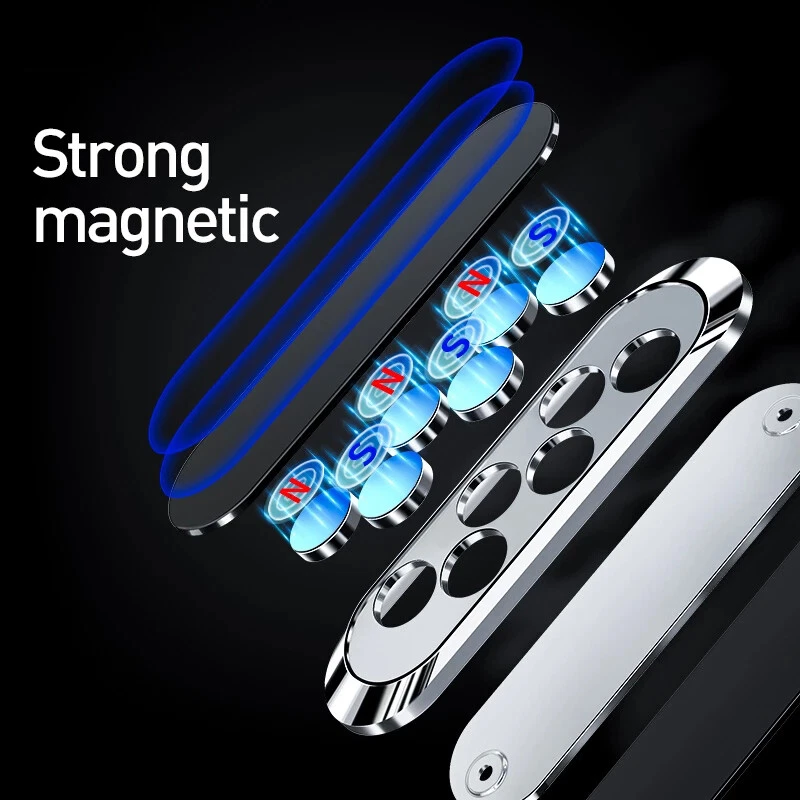 360° Magnetic Car Phone Holder Dashboard Stand Mount For iPhone 12 11 XS Samsung - Image 3 of 4