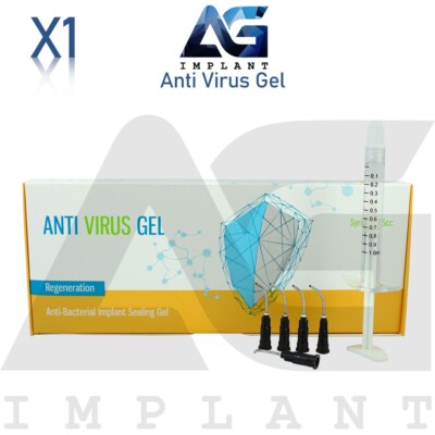 Anti Bacterial Sealing Gel Silicone Gap Seal 0.5cc Syringe Dental ...