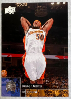 2009-10 Upper Deck: Beno Udrih & Corey Maggette - NAME ERROR CARD