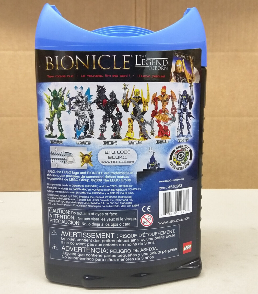 LEGO Bionicle 8987 Kiina NEW! RARE! Blue Water Fish Glatorian