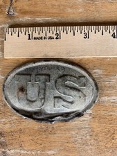 US Civil War Cartridge Box Plate