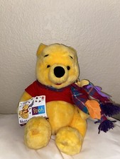 NEW Mattel Blustery Day Winnie The Pooh Bear Vintage 11 Inches Tall Toy Plush