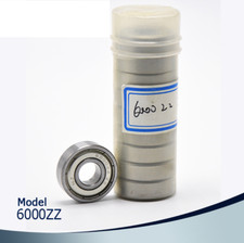 5pcs 6000 ZZ Deep Groove Ball Bearings 10x26x8mm