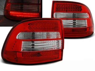 TUNING TEC Paire de feux arriere Porsche Cayenne de 2002 a 2006 LED rouge blanc