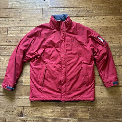 Red Nike Parka Ski Jacket Men s Large