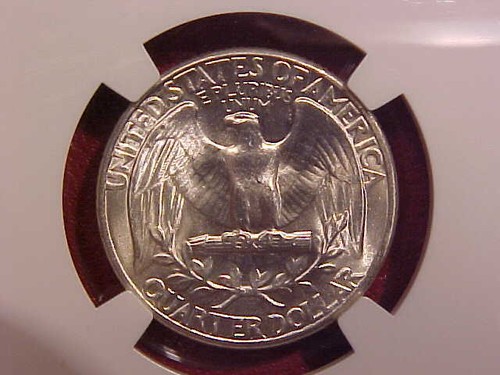 1945 WASHINGTON QUARTER - NGC MS 66 - SEE PICS! - (G1619) - Picture 2 of 4