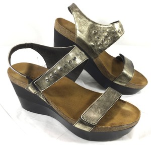 pewter colored sandals