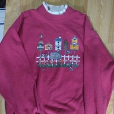 Vintage Morning Sun Birdhouses Tweet of Dreams Illustration Gag Joke Parody Crew