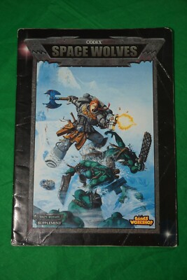 Warhammer 40K Supplement Codex Space Wolves Space Marines 3rd Ed