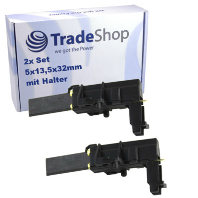 2x Kohlebürsten Motorkohlen CESET für Bauknecht WA9462EBR WA9477BWSD WA9482CWSNL