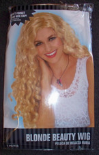 Amscan Blonde Beauty Wig New Halloween Costume Accessory