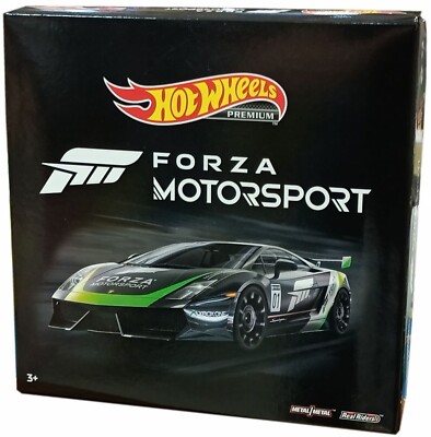 Hot Wheels Forza Motorsports Premium Real Rider Vehicles 5 Pack NEW SET 2022