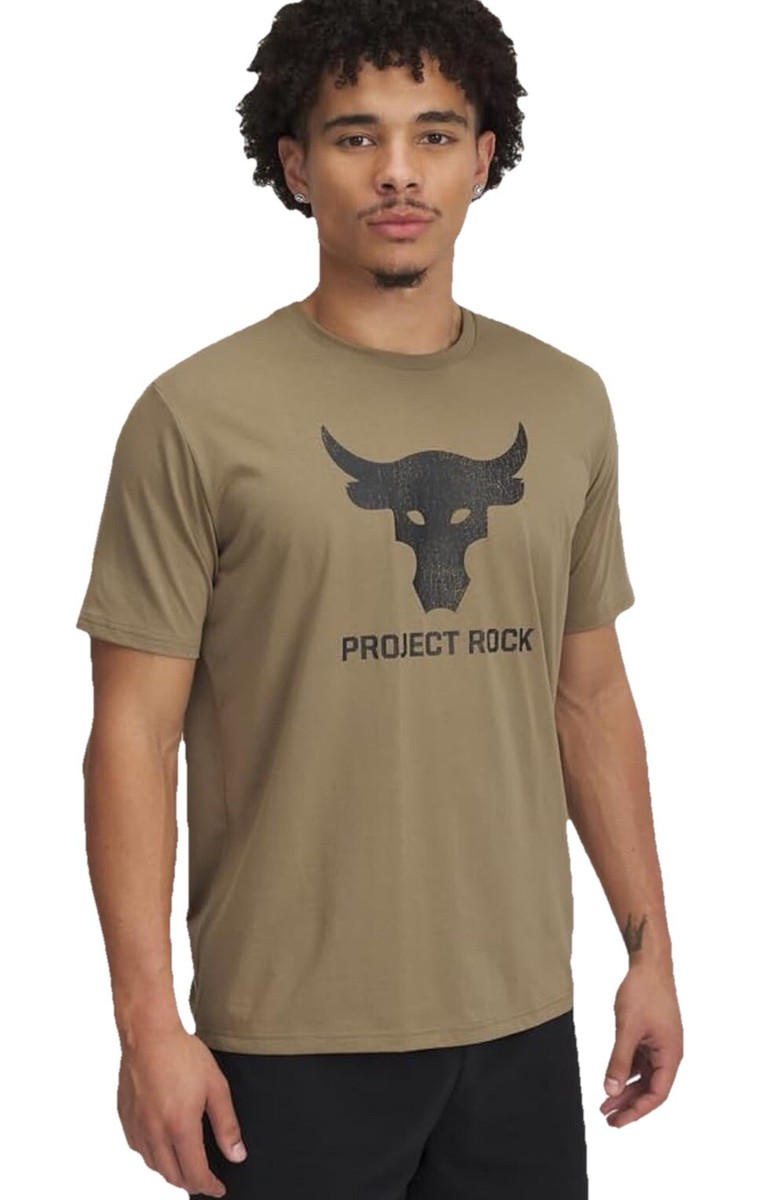 【UA x Project Rock】Men's Project Rock Brahma Bull T-Shirt Under Armour Men's Project Rock Brahma Bull T-Shirt Payoff