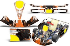 Kit De Graphiques De Karting Autocollant Pour KG Enfant Bébé KRYPTON CRBN-X O