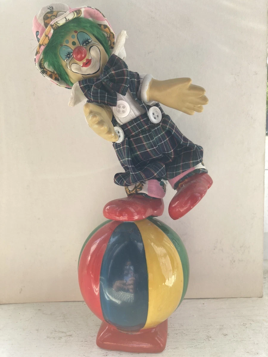 Poupées Russes Empilables Vintage - Lot De 5 Pièces - Clowns