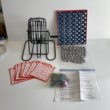 Cardinal Industries Deluxe Metal Bingo Cage Random Ball Selector Cards See    