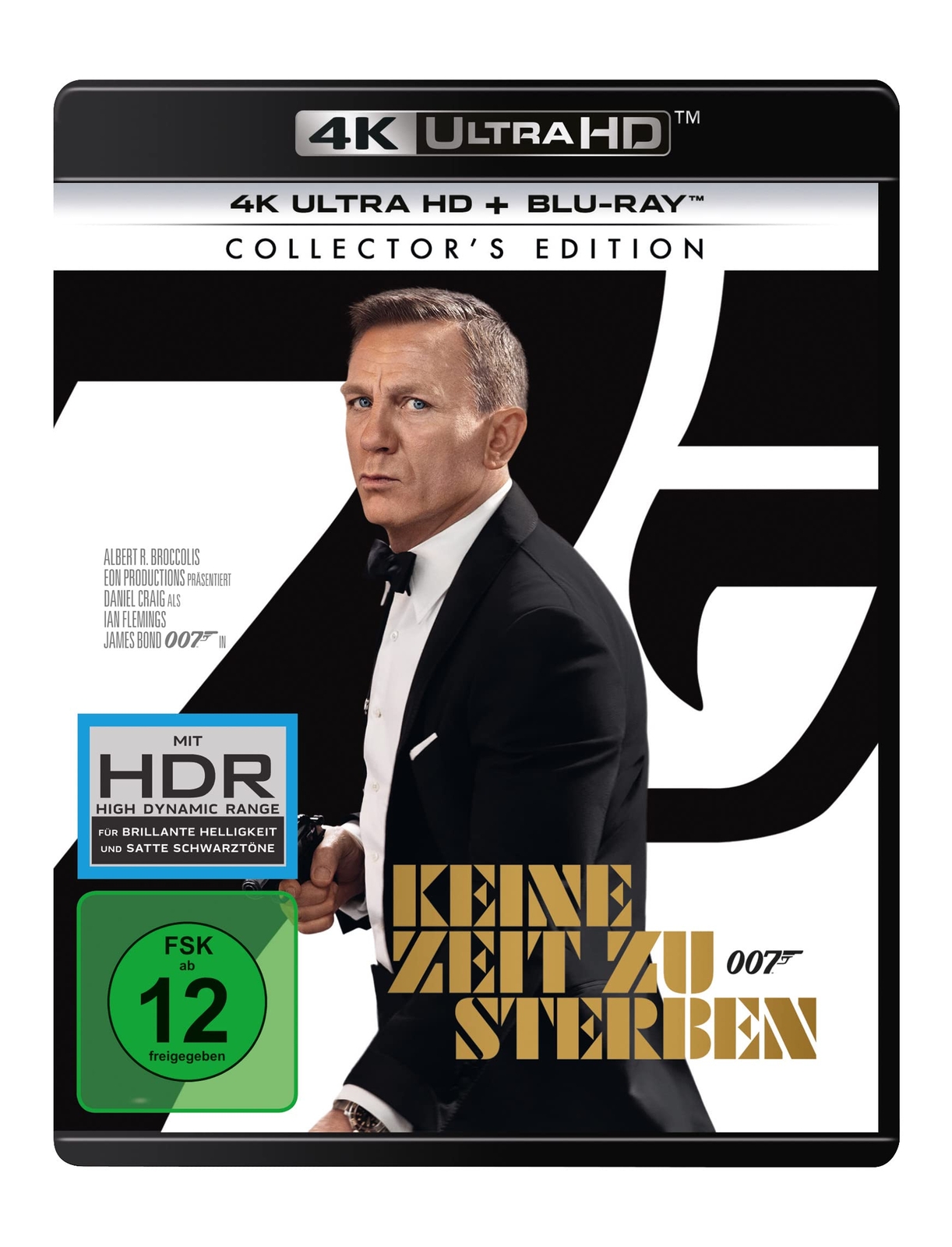 James Bond 007: Keine Zeit zu sterben (4K Ultra-HD + Blu-ray) (4K UHD Blu-ray)