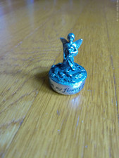 Pewter Trinket Tooth Fairy Box Shakespeare What Angel Wakes.. Made in England