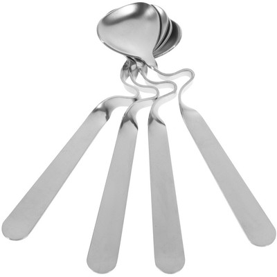 4Pcs Portion Löffel Rührer Löffel Espresso Löffel Essen Löffel Löffel