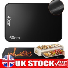 Fireproof Heat Mat Floor Protective-Mat Fire Pit Pad Flame Proof Resistant BBQ