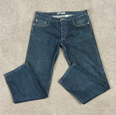 Marc Jacobs Straight Leg Jeans Mens 36x30 Denim Button Fly